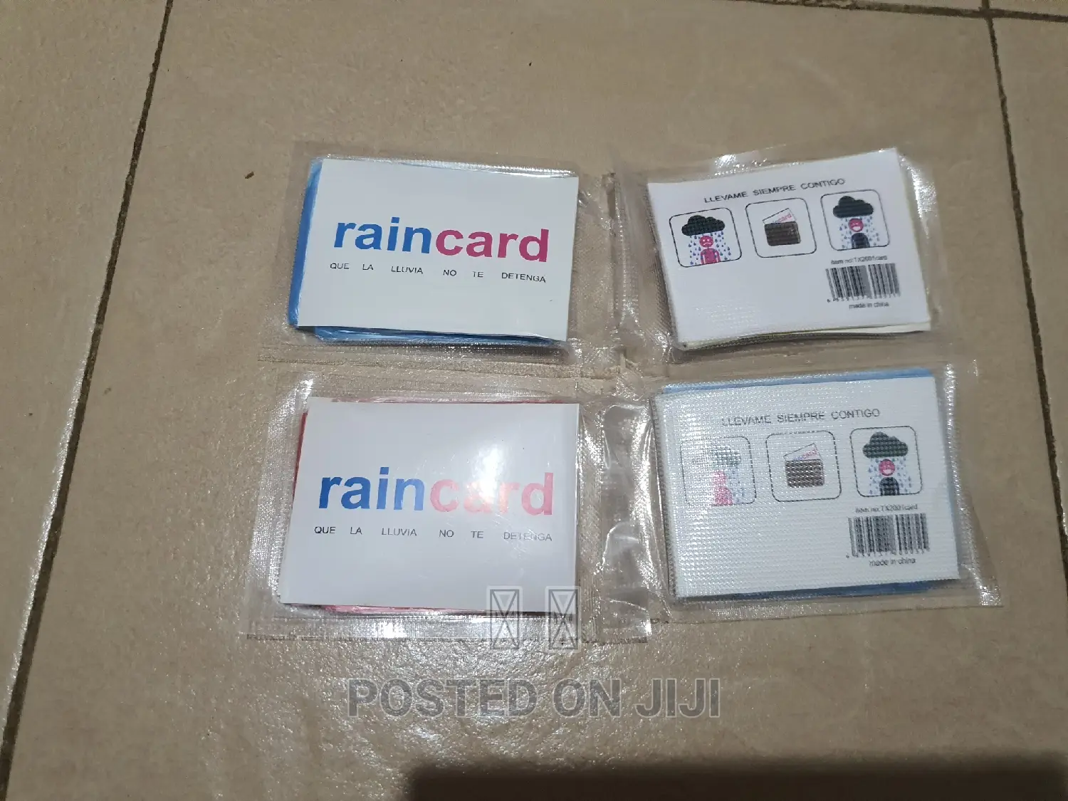 Pocketable Rain Card