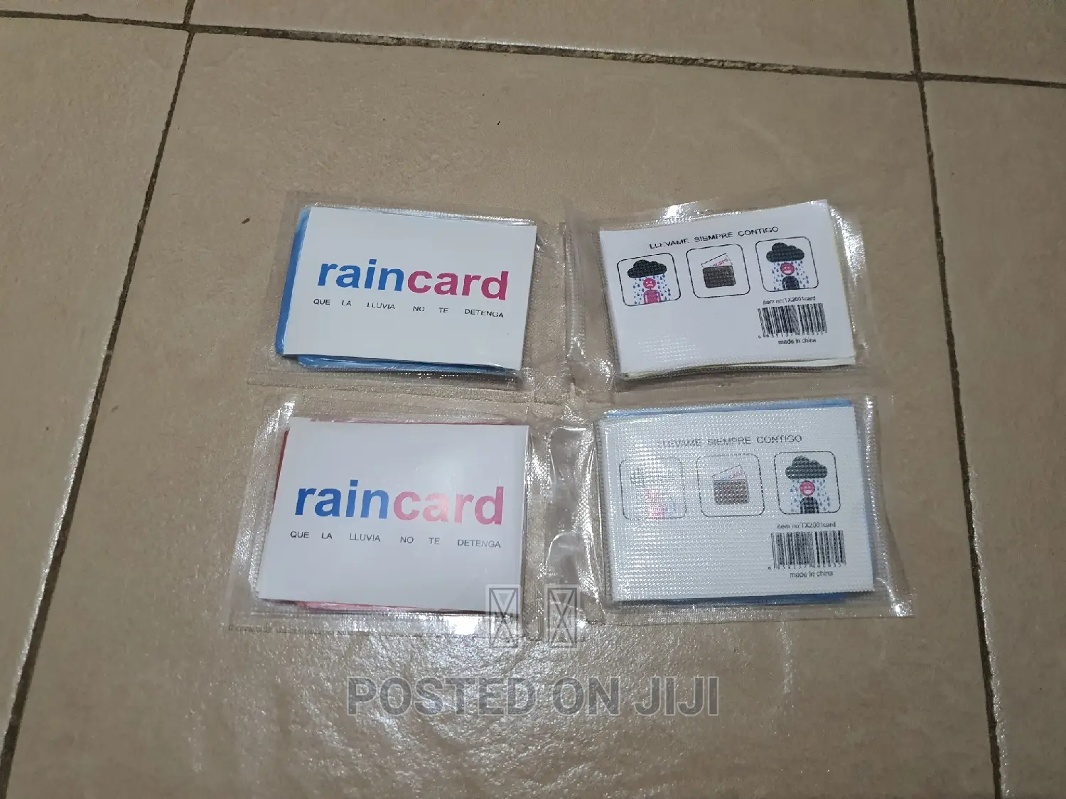 Pocketable Rain Card