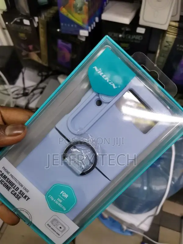 Samsung Galaxy Z Flip 4 5G Camshield Silky Silicone Soft Cov