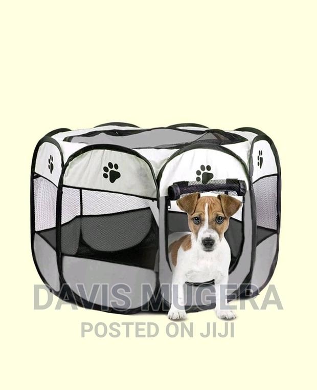 Peticon Foldable Pop-up Dog Play Pen And Cats - Small Size - thumbnail 4