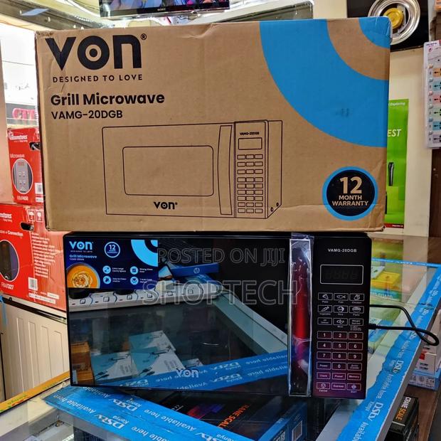 *Von Digital Microwave 20L 20DGB Without Grill - main view