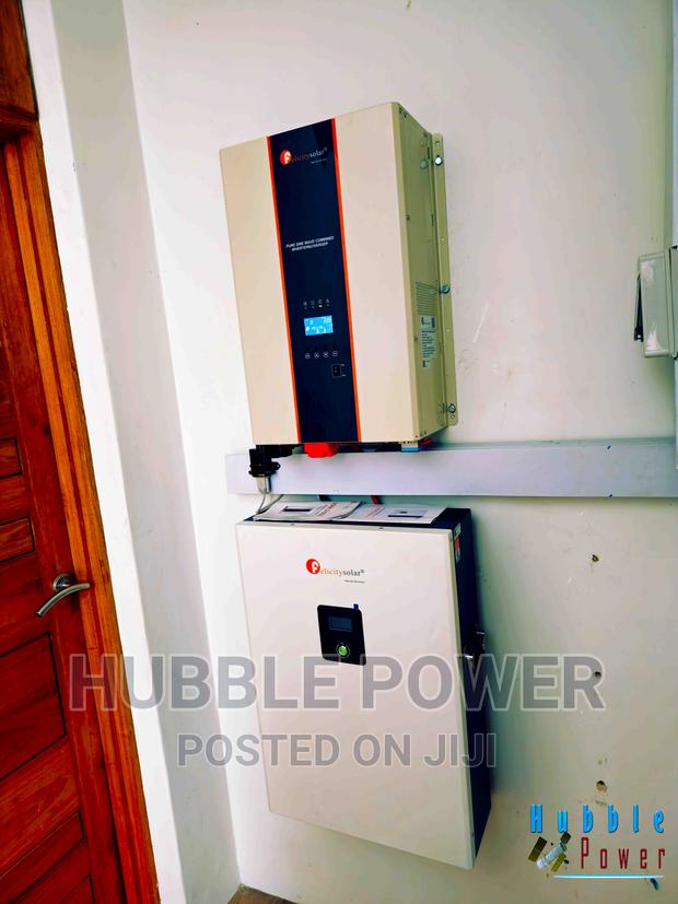 10kva Solar System With 10kwh Lithium Battery Diani Beach - thumbnail 10