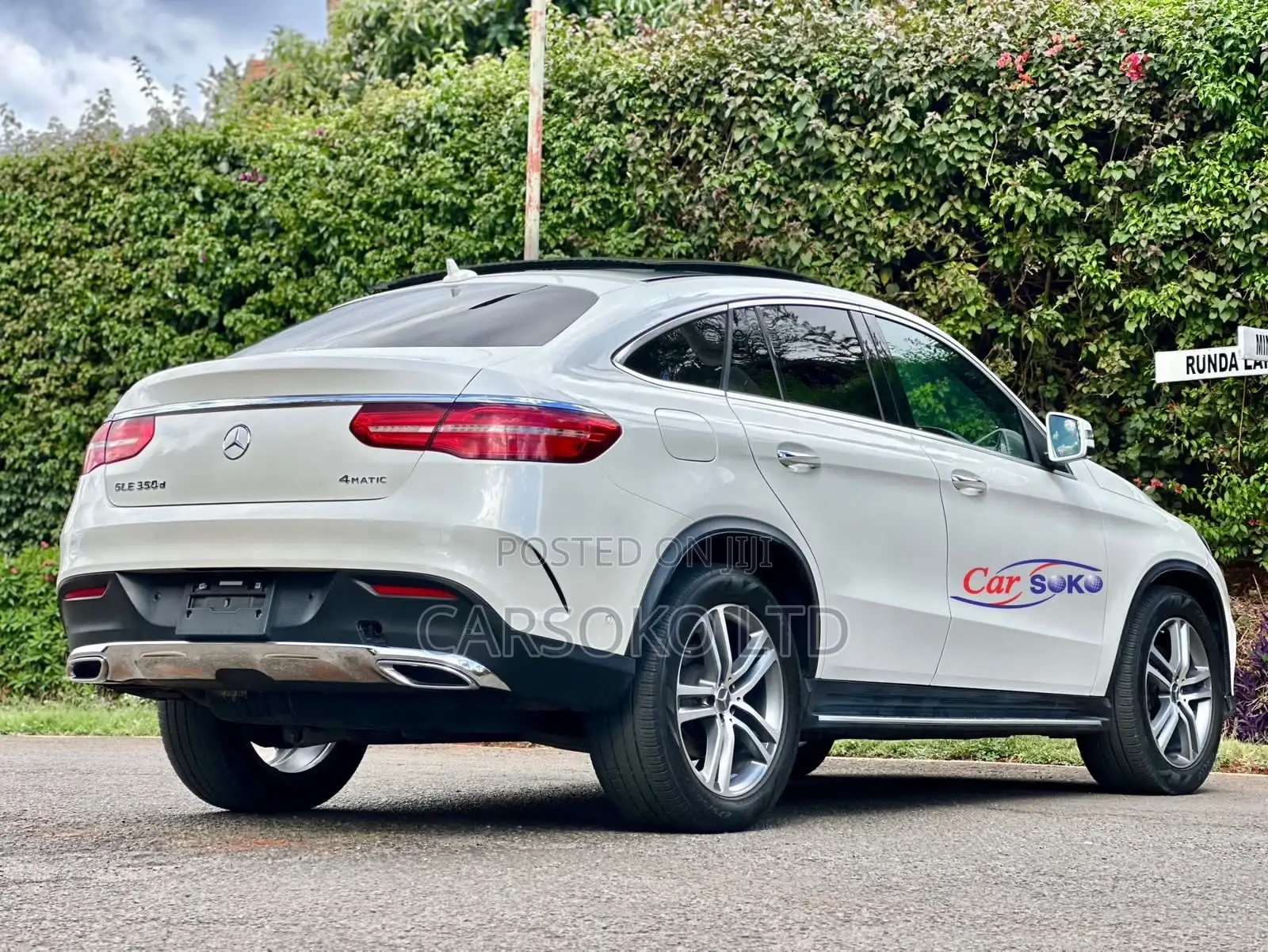 Mercedes-Benz GLE-Class GLE 350d 4MATIC 2017 White