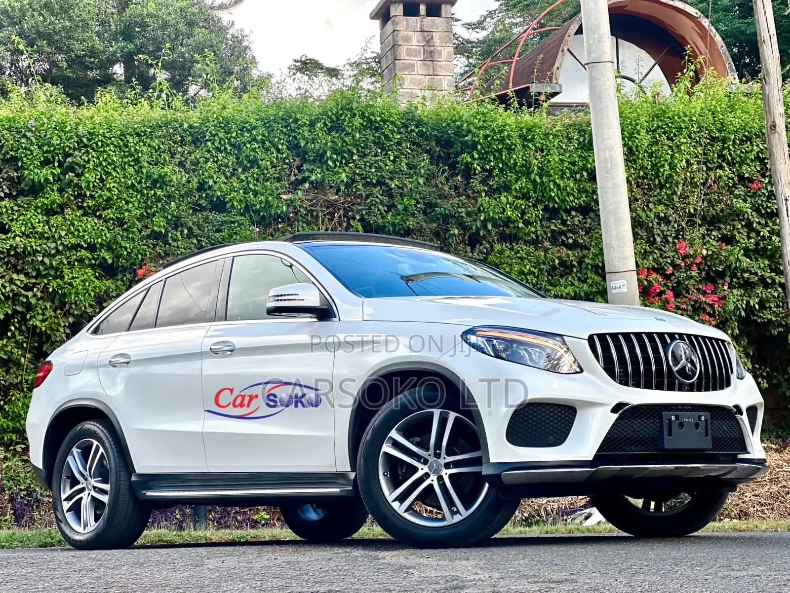 Mercedes-Benz GLE-Class GLE 350d 4MATIC 2017 White