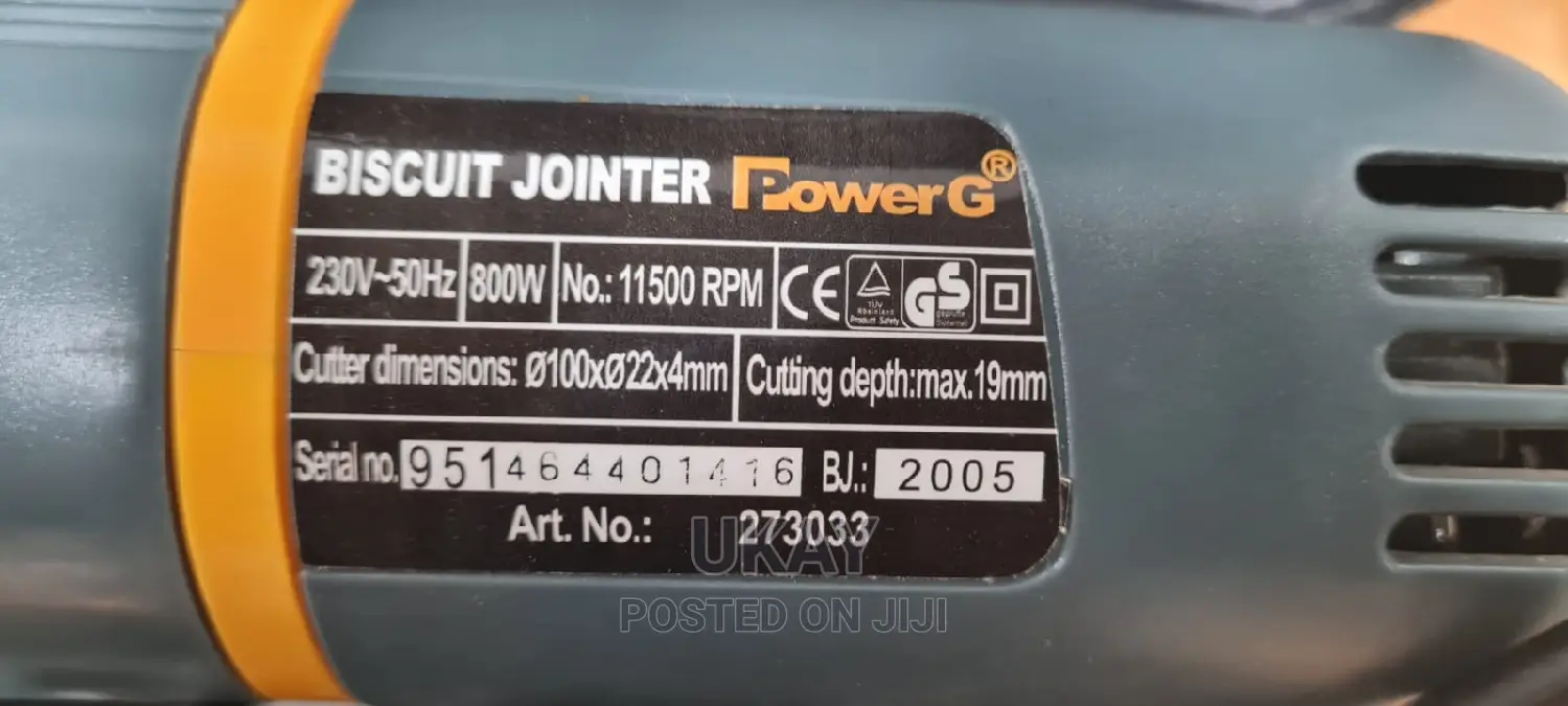 Biscuit Jointer.
