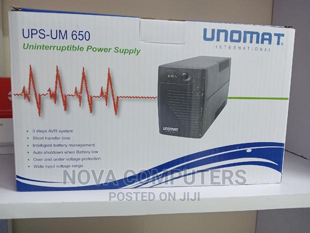 650VA Unomat Ups// Unomat 650va Ups - main view