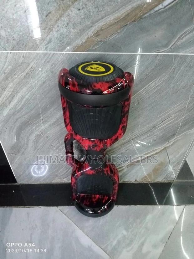 8" Big Size Hoover Board With Bluetooth Connectivity