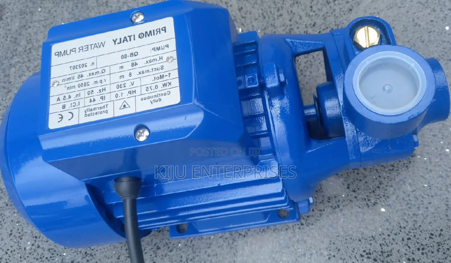Electric Water Pump Machines