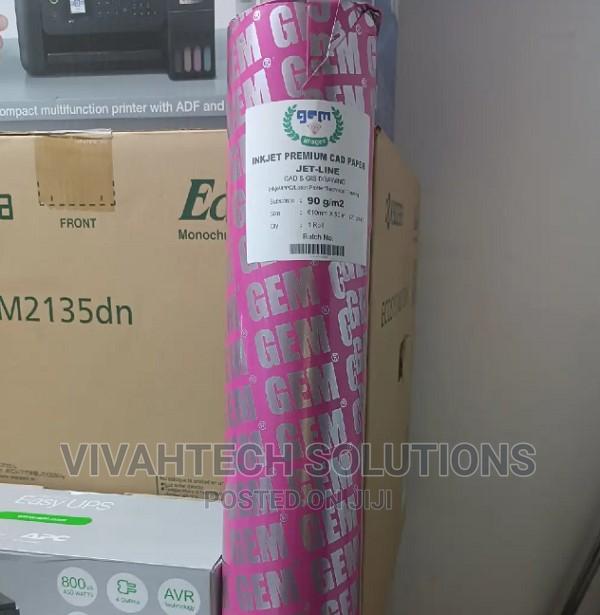 CAD Paper Rolls (1 Roll) (36” X 150') Plotter Paper - main view