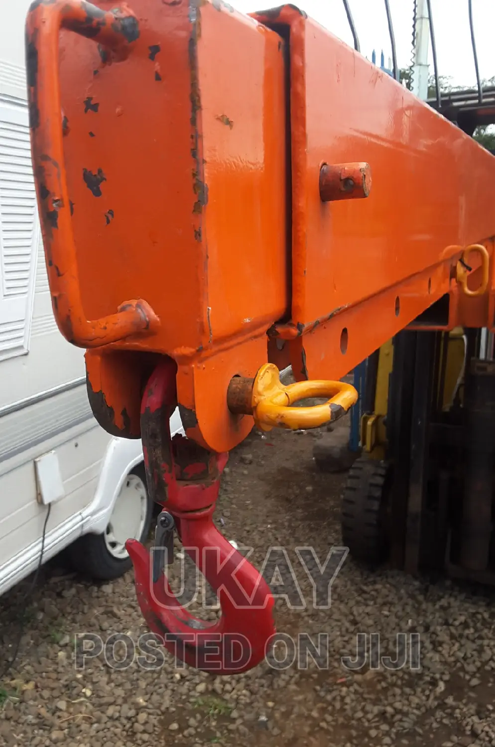 Forklift Eichinger Extending Jib.