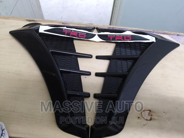 TRD Branded Gloss Side Leaf Vent/ Car Side Vents - main view