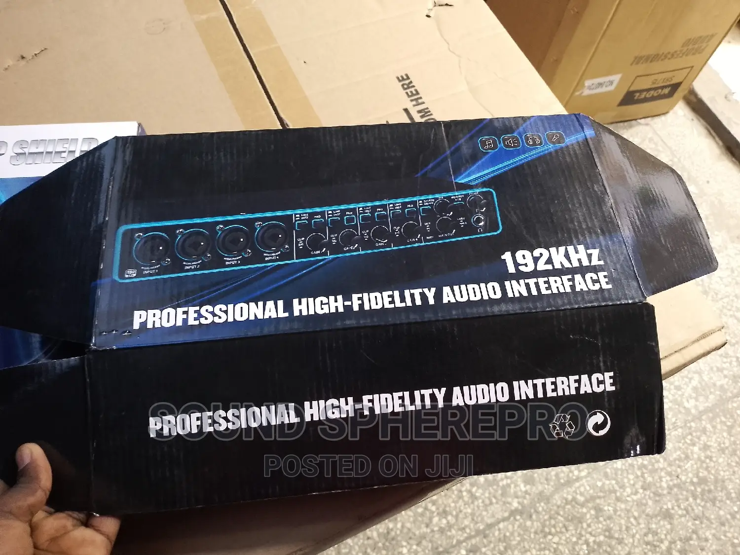 Professional 4 Channel Audio Interface