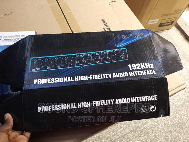 Professional 4 Channel Audio Interface - main view