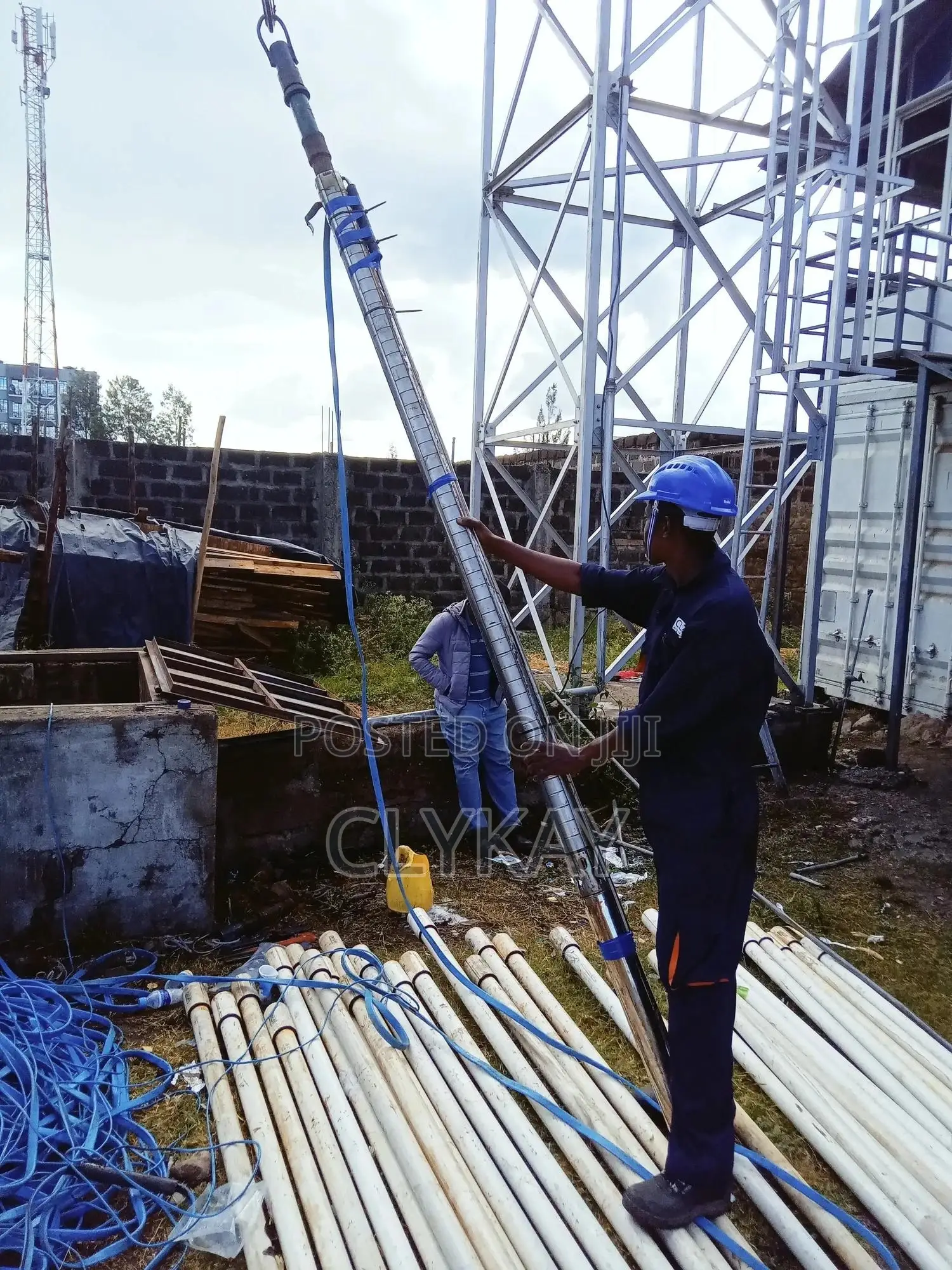 Electric Powered Submersible Borehole Pump