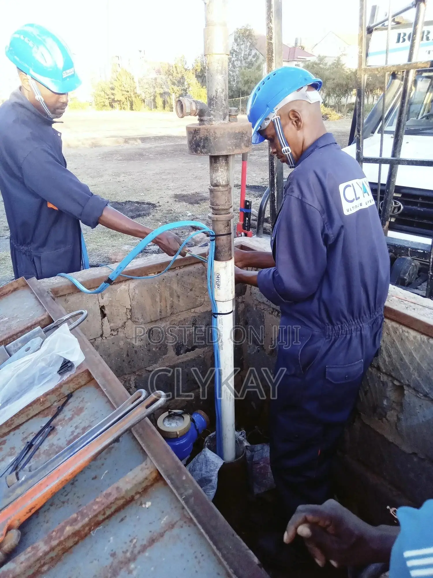 Electric Powered Submersible Borehole Pump