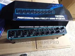 Professional 4 Channel Audio Interface
