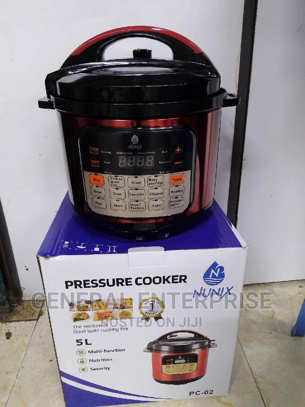 Electric Pressure Cooker, Nunix PC-02 Pressure Cooker