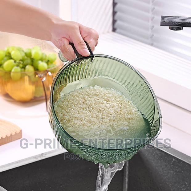 Colander Bowl Rice Washing Bowl - thumbnail 2