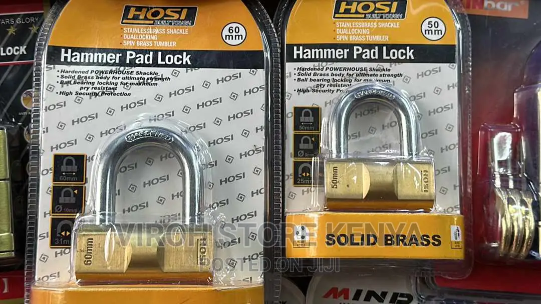 Hosi Solid Brass Padlock 60mm