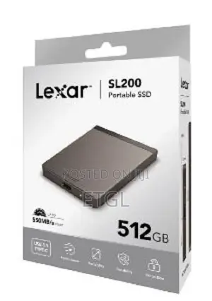 Lexar 0sl20lexar Sl200 Portable SSD 512gb SSD 512gb