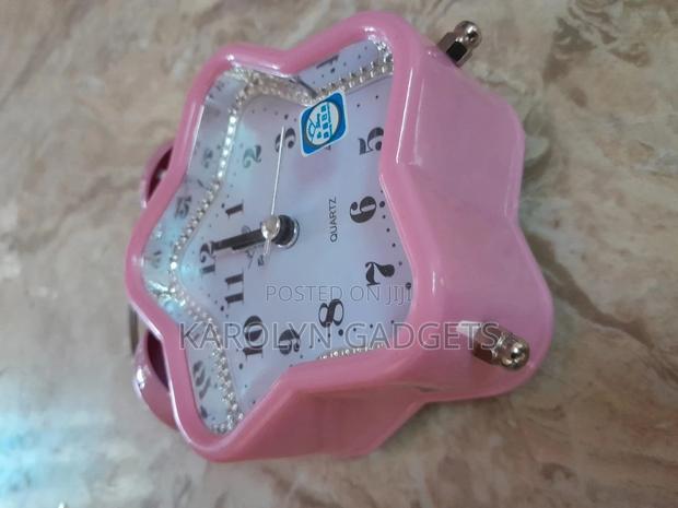 Star Shaped Metal Twin Bell Fancy Alarm Clock - main view