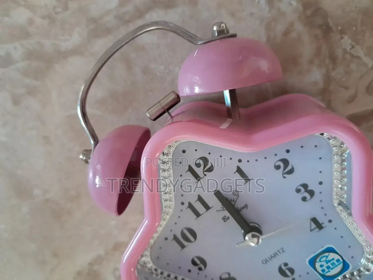Star Shape Twin Bell Alarm Clock