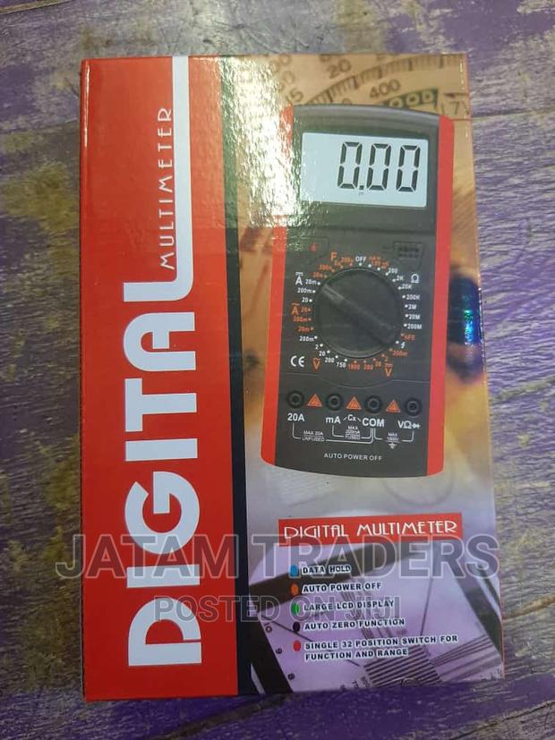 Big Digital Multimeter - main view