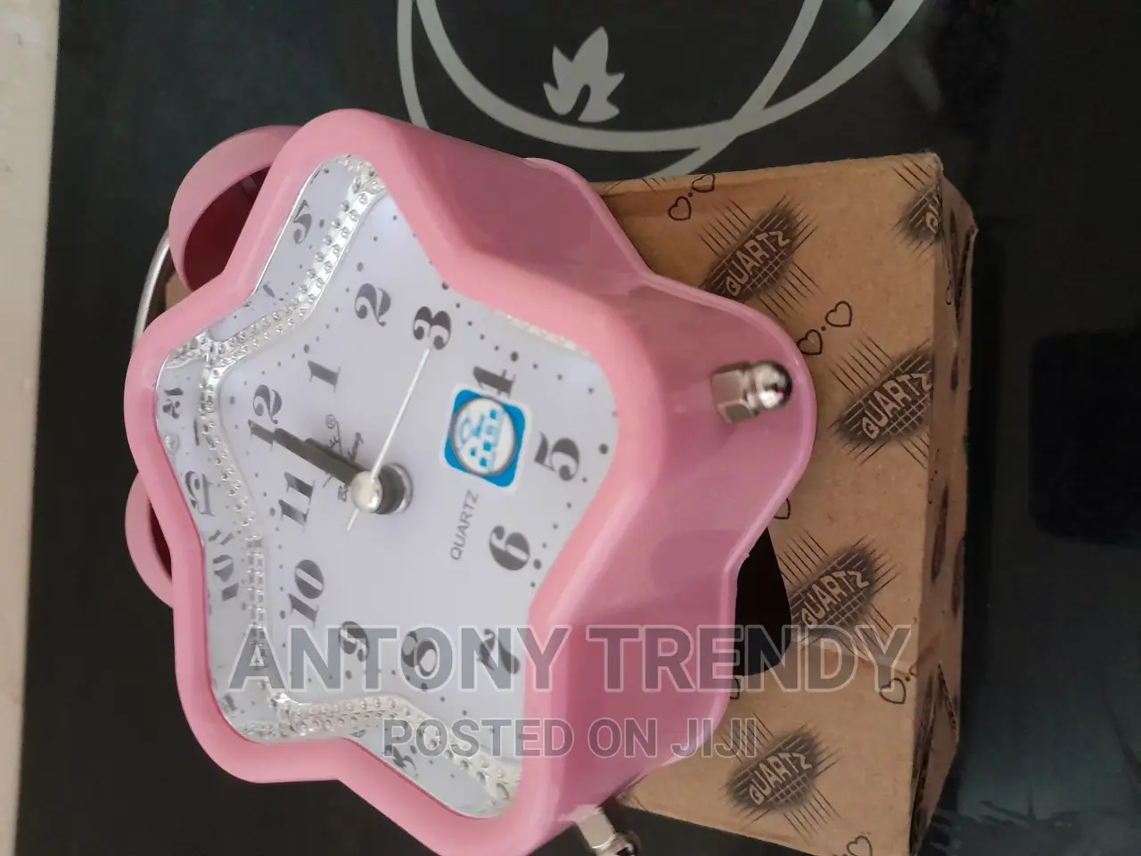 Star Shaped Metal Twin Bell Fancy Alarm Clock