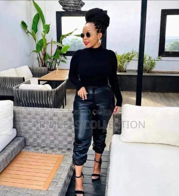 Women Leather Pants - main view