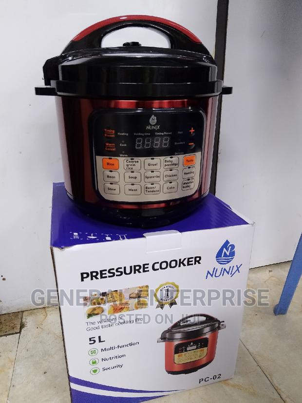 Electric Pressure Cooker, Nunix PC-02 Pressure Cooker