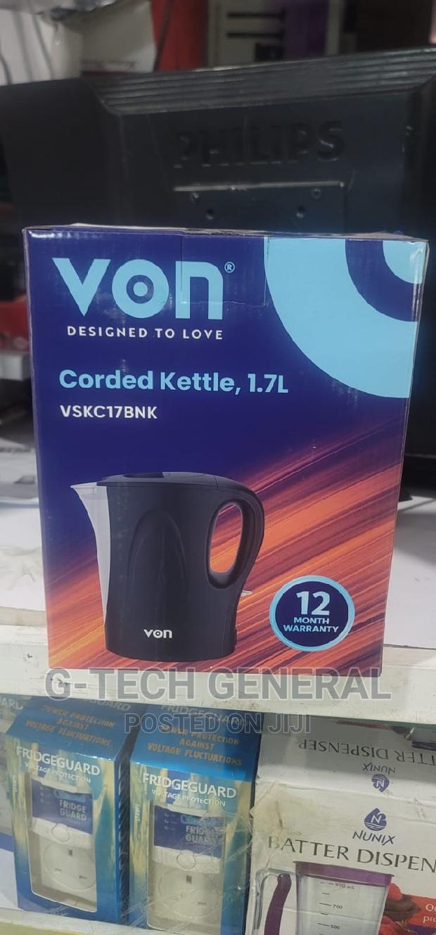 Von 1.7l Automatic Corded Electric Water Kettle - thumbnail 2