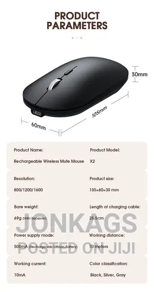 Rechargeable Computer Mouse