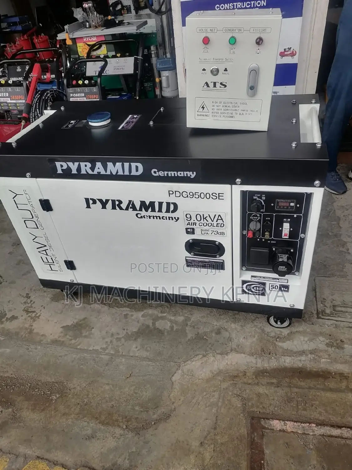 Pyramid 9kva Diesel Powered Generator -Quality Assured