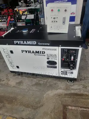 Pyramid 9kva Diesel Powered Generator -Quality Assured