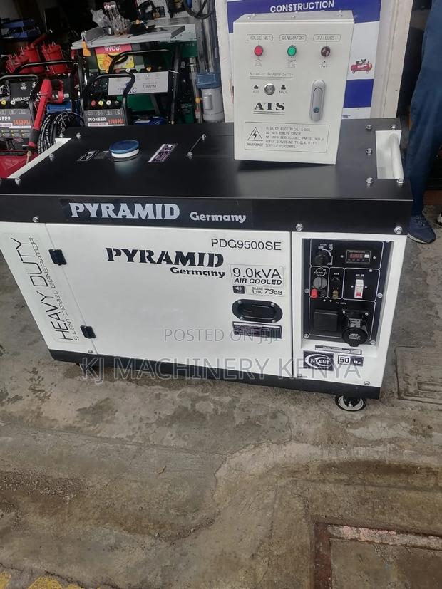 Pyramid 9kva Diesel Powered Generator -Quality Assured - thumbnail 4