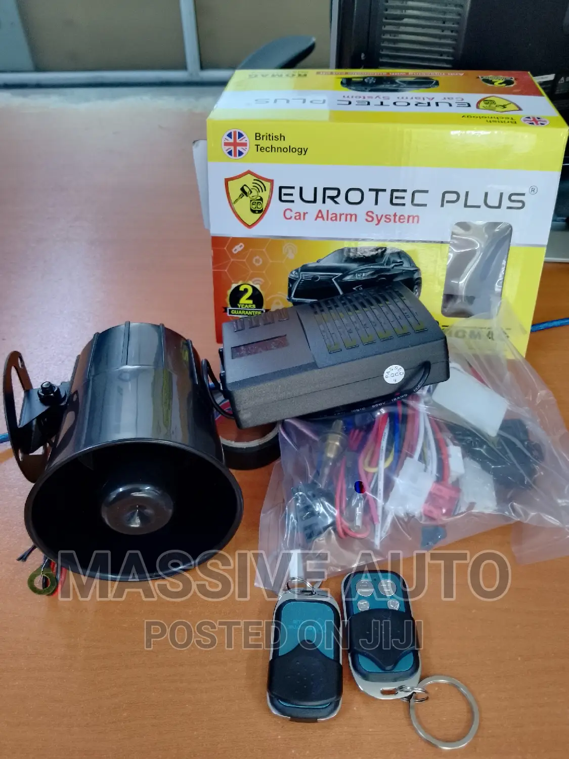Eurotec Plus Car Alarm System