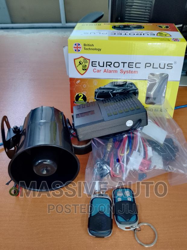 Eurotec Plus Car Alarm System - main view