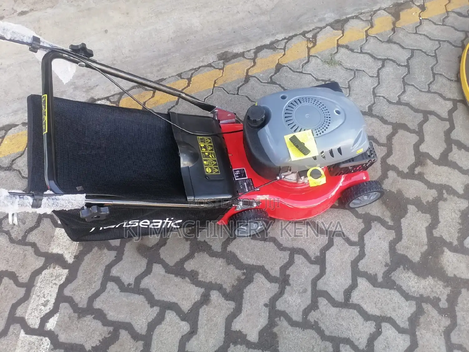 Hanseatic Gasoline Push Driven Lawn Mower-Quality Assured