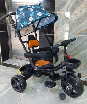 Baby Tricycle With Canopy and Protective Bar - thumbnail 2