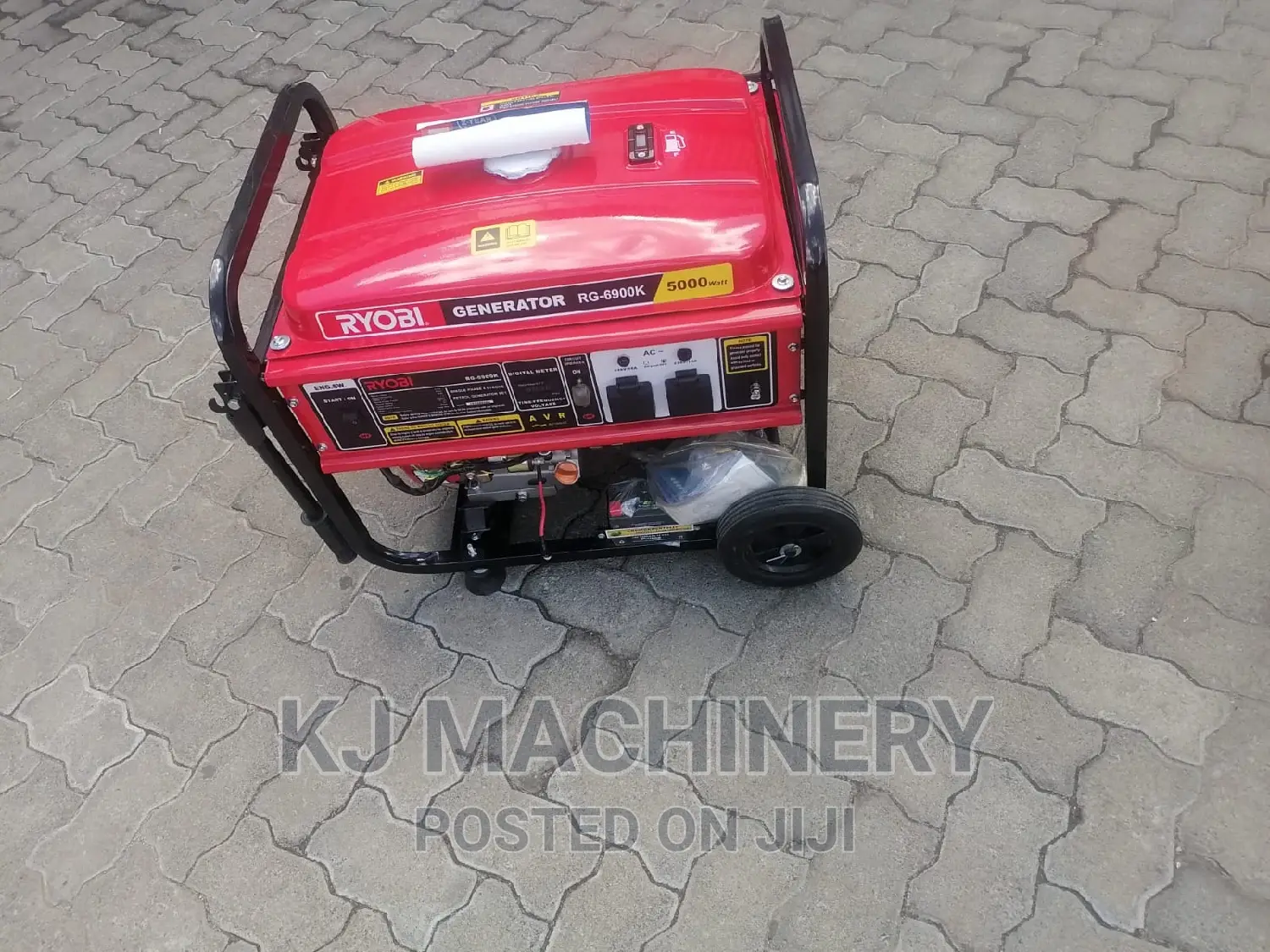 Petrol Powered Ryobi Generator