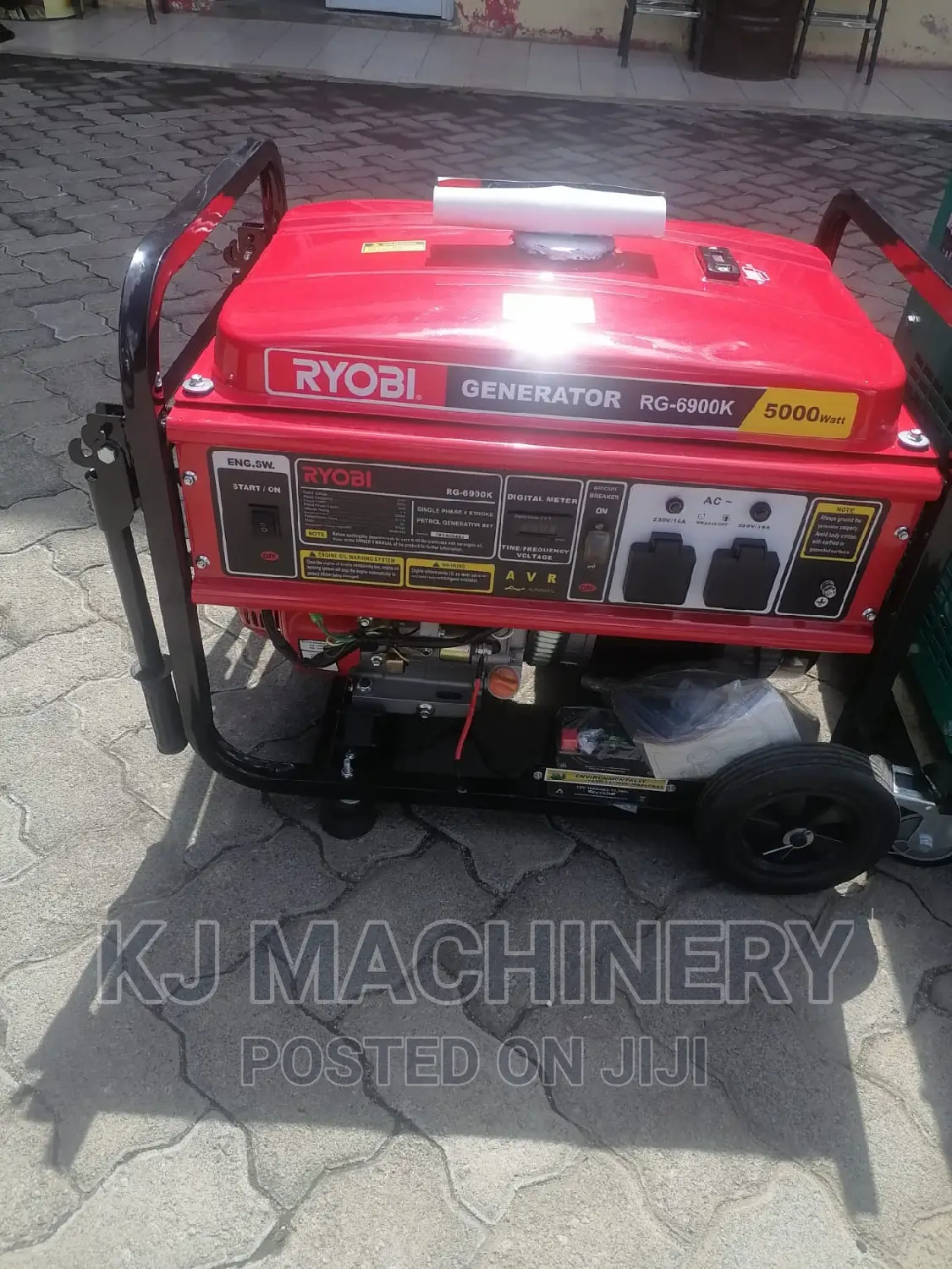 Petrol Powered Ryobi Generator