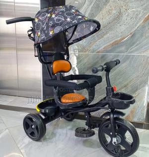 Baby Tricycle//Canopy and Protective Bar Deterchable Handle - thumbnail 2