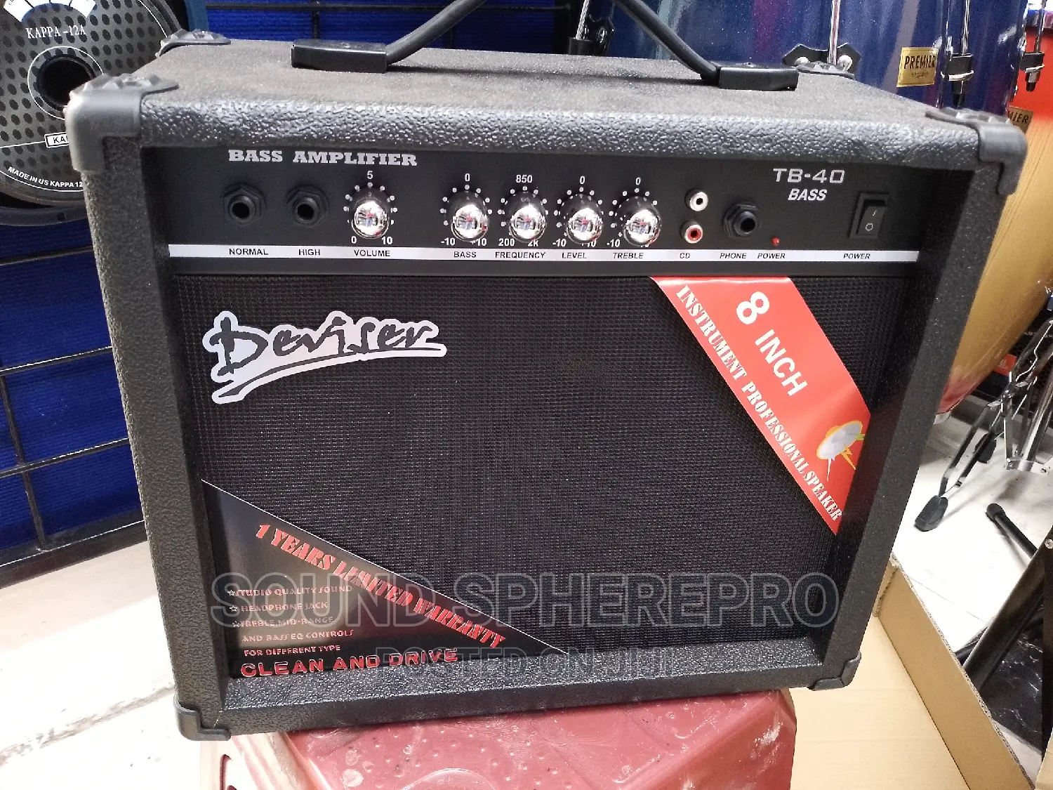 Deviser 8 Inch Guitar Amplifier Model TB-40