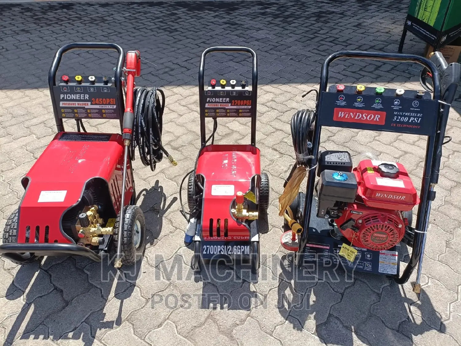 Pioneer High Pressure Washer on Offer-2700psi