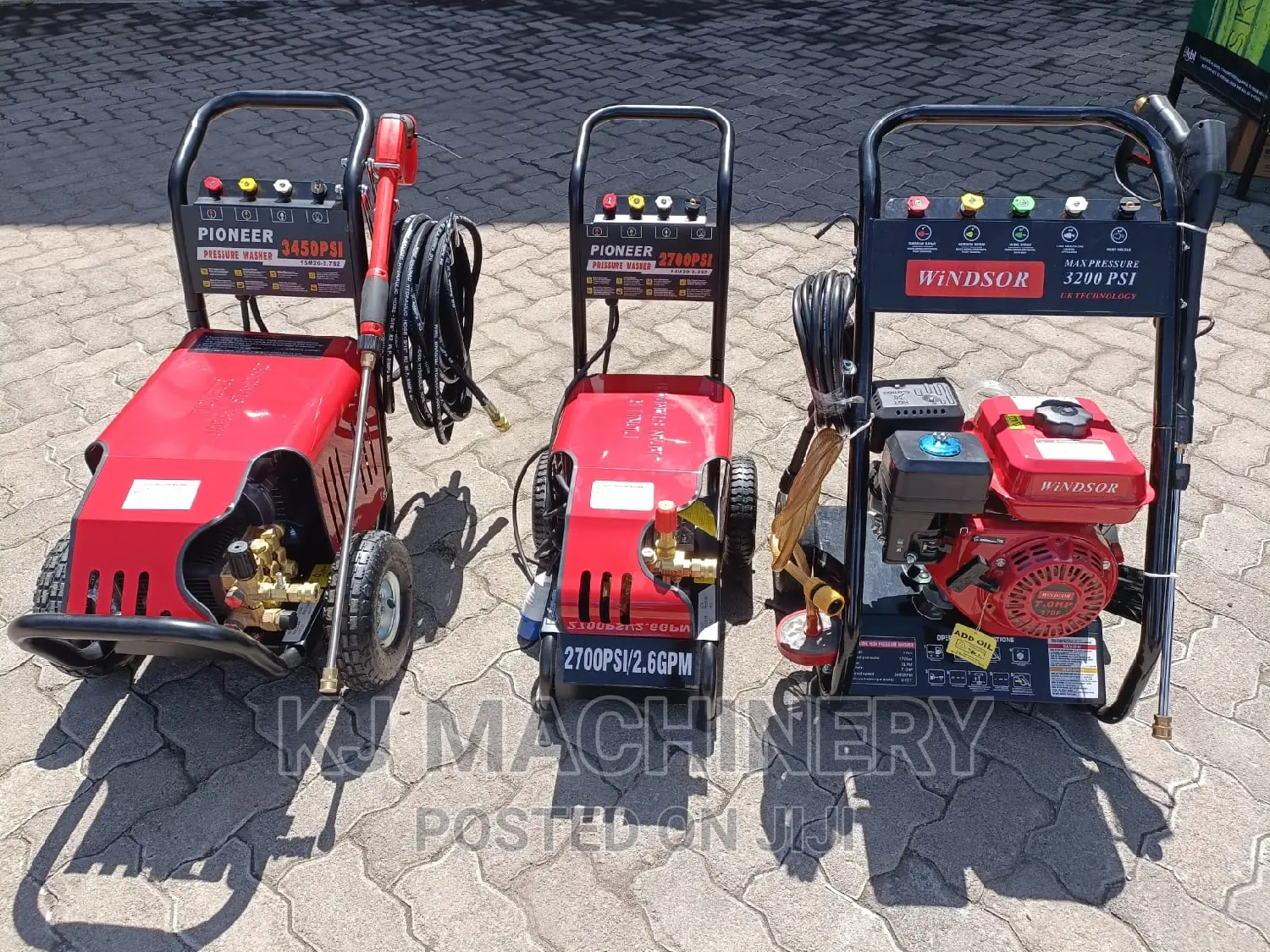 Pioneer High Pressure Washer on Offer-2700psi