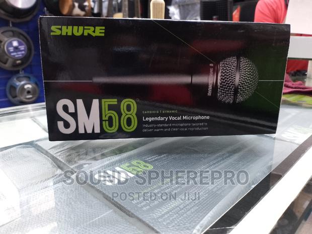 Shure SM58 Cardio Dynamic Microphone - main view