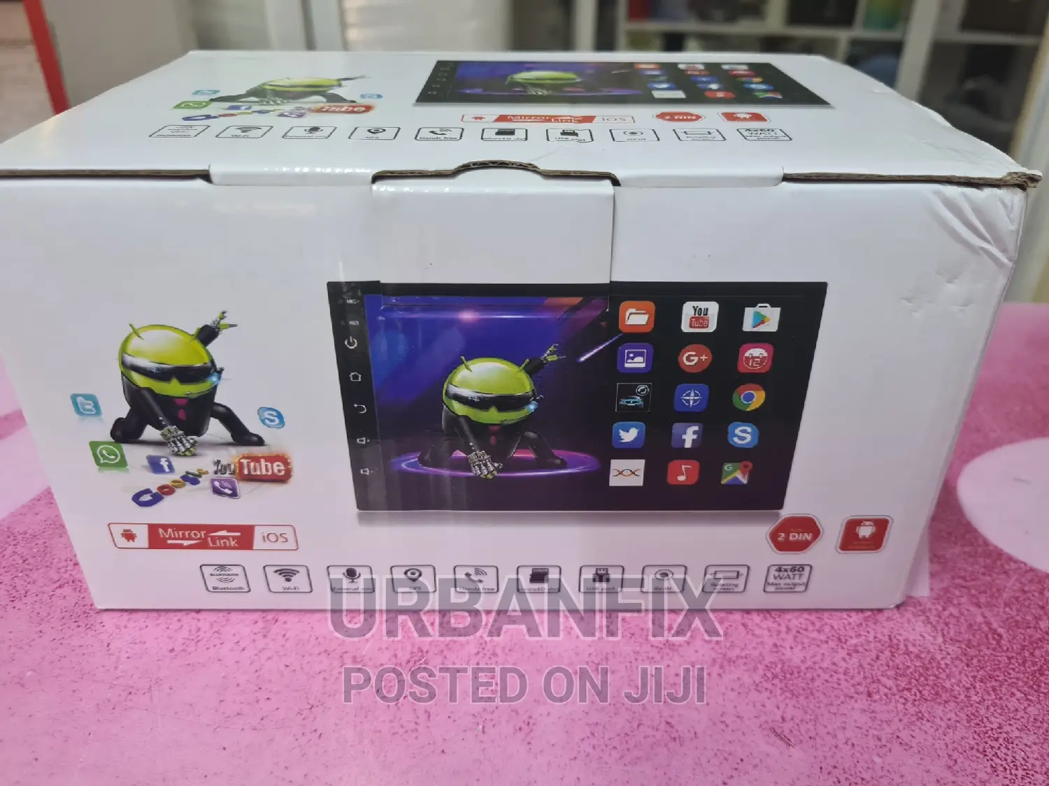 7 Ikch Android Car Radio With BT, FM, USB - 2gb/32gb