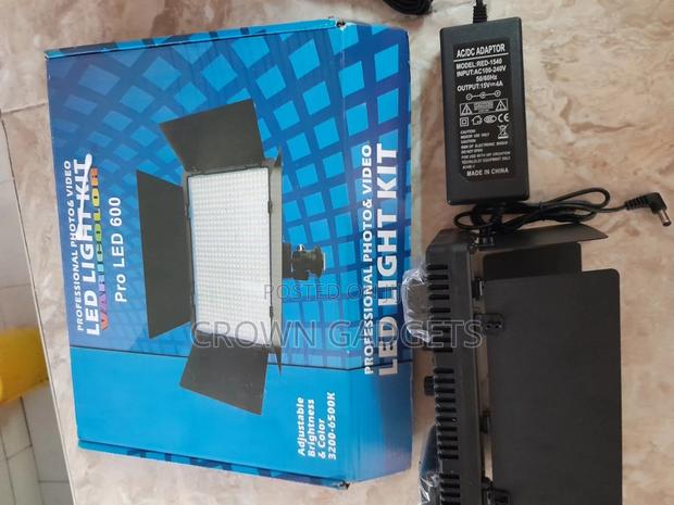 Video Light Panel Lighting Photography Lamp Kit - thumbnail 3