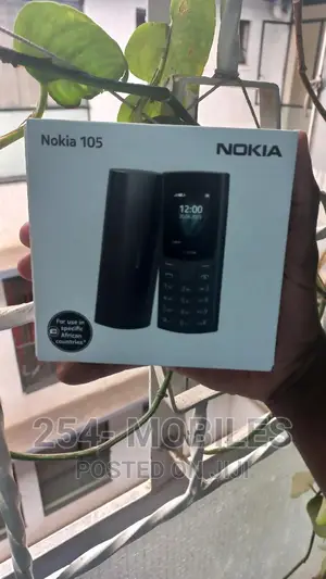 New Nokia 105 Black