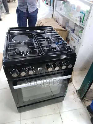 Bjs 60x60 3-gas+1 Hot Plate With Turbo-fan